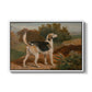 Ravager, One of the Lambton Hounds, 1835 - Floater Framed Canvas Print