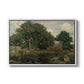Forest of Fontainebleau, 1846 - Floater Framed Canvas Print