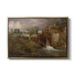 Parham Mill, Gillingham, 1826 - Floater Framed Canvas Print