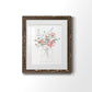 Whimsical Wildflowers I - Barnwood Framed Art Print