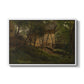 German Farm, 1859 - Floater Framed Canvas Print