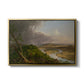 View from Mount Holyoke, Northampton, Massachusetts, after a Thunderstorm (Oxbow), 1836 - Floater Framed Canvas Print