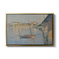 Le Clipper, Asnières, 1887 - Floater Framed Canvas Print