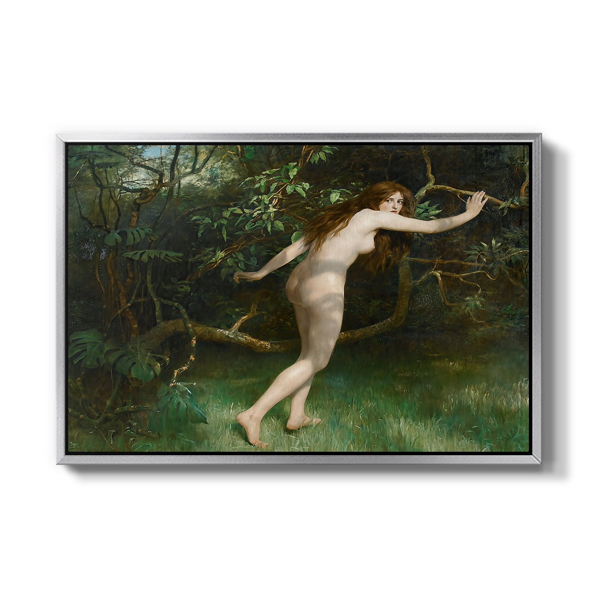 Eve, 1911 - Floater Framed Canvas Print
