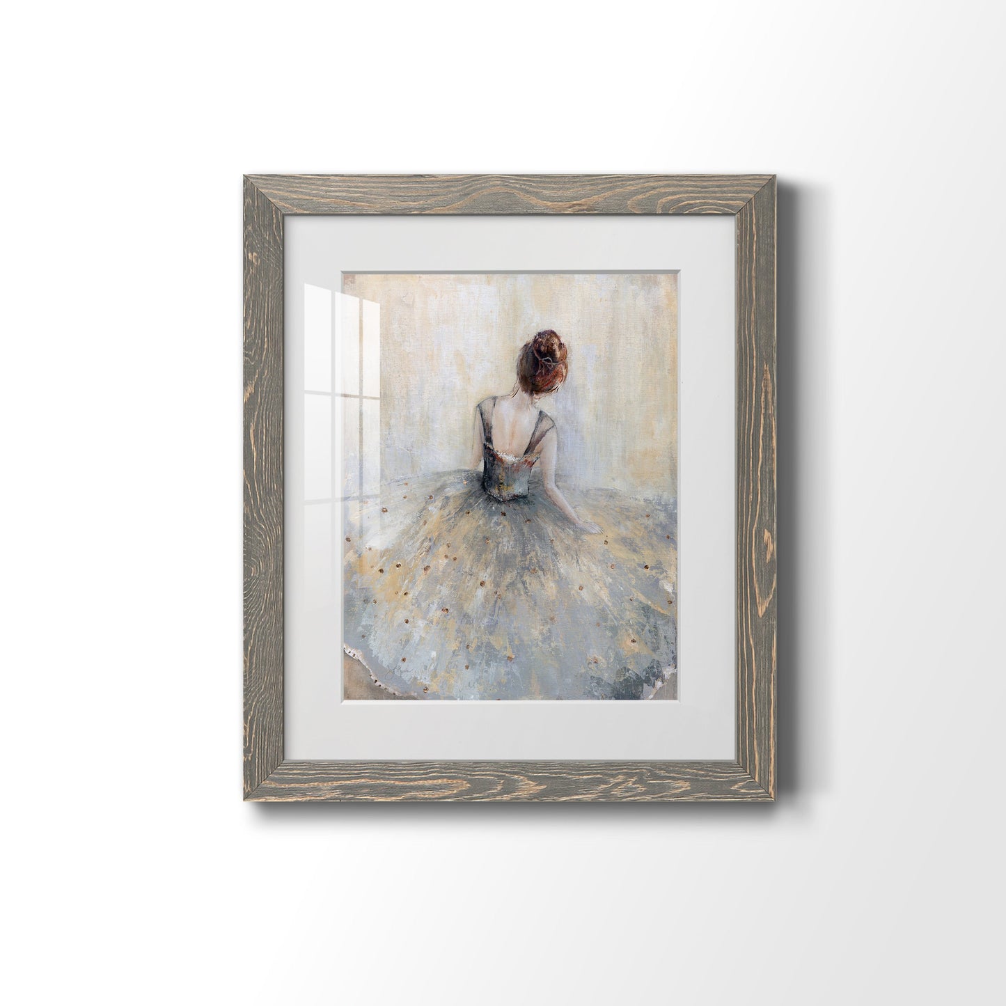 Beautiful Contemplation - Premium Framed Print - Distressed Barnwood Frame - Ready to Hang