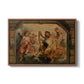 King David Playing the Harp, c. 1627-1628 - Floater Framed Canvas Print