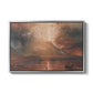 Vesuvius in Eruption, c. 1817 - Floater Framed Canvas Print