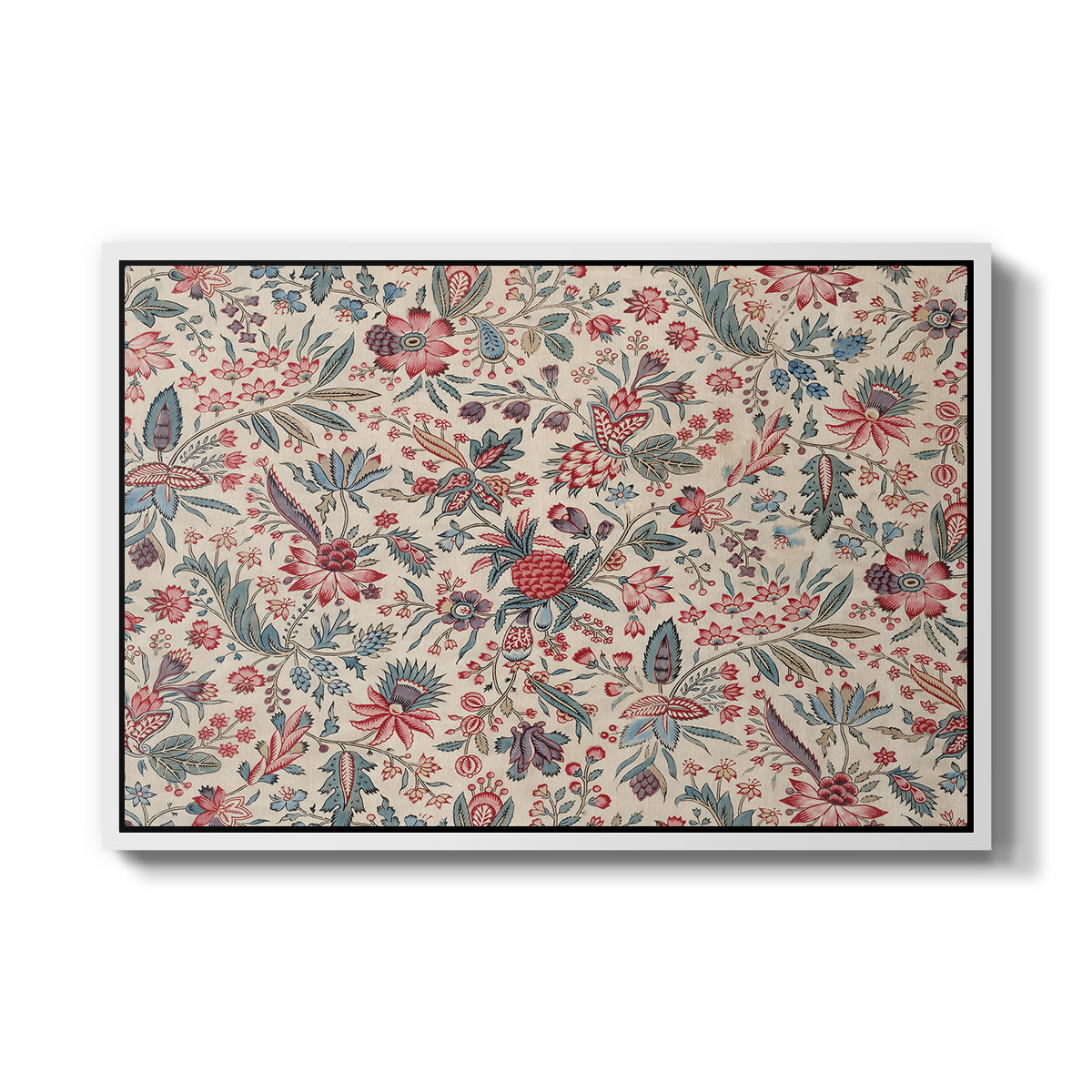 Anaras - Cream, c. 1775-1800 - Floater Framed Canvas Print