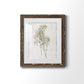 Farmhouse Pressed Flower I - Premium Framed Print - Distressed Barnwood Frame - Ready to Hang