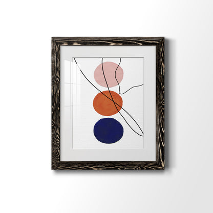 Millenium Geo Abstract - Barnwood Framed Art Print