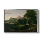 The Course of Empire: The Arcadian or Pastoral State, 1834 - Floater Framed Canvas Print