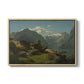 Balestrand, 1848 - Floater Framed Canvas Print