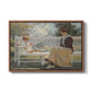 Eleanor and Benny, 1916 - Floater Framed Canvas Print