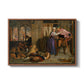 The Flight of Madeline and Porphyro, 1848 - Floater Framed Canvas Print