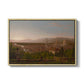 View of Florence from San Miniato, 1837 - Floater Framed Canvas Print