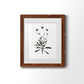 Inky Botanical I - Barnwood Framed Art Print