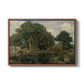 Forest of Fontainebleau, 1846 - Floater Framed Canvas Print