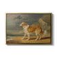 Rough-Coated Collie, 1809 - Floater Framed Canvas Print