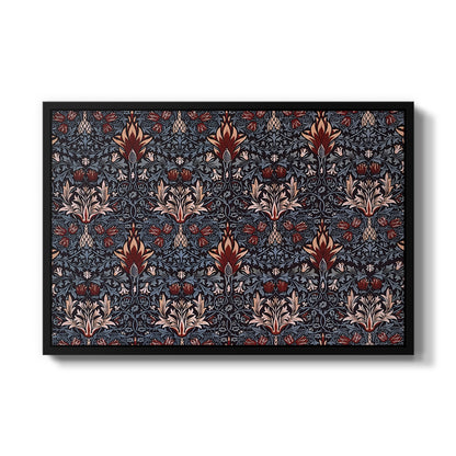 Snakeshead (Printed Textile), c. 1876 - Floater Framed Canvas Print