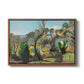 Landscape near Nice, c. 1918 - Floater Framed Canvas Print