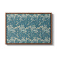 Tulip (Teal), 1875 - Floater Framed Canvas Print