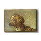 Cliper, the Artist's Dog, 1895 - Floater Framed Canvas Print