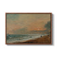 Hove Beach, c. 1824-1826 - Floater Framed Canvas Print