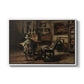 The Studio of Ferdinand De Braekeleer I, Father of the Painter, c. 1873-1885 - Floater Framed Canvas Print