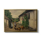 Visit to Grandmother, 1914 - Floater Framed Canvas Print