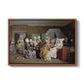The Maternity Room (Scene from "Barselstuen"), 1845 - Floater Framed Canvas Print