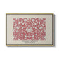 Examples of Chinese Ornament, Pl. XCV (Morris Inspired), 1867 - Floater Framed Canvas Print