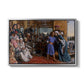 The Finding of the Saviour in the Temple, 1854-1860 - Floater Framed Canvas Print