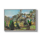 Landscape near Nice, c. 1918 - Floater Framed Canvas Print