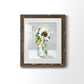 Sunflower I - Barnwood Framed Art Print