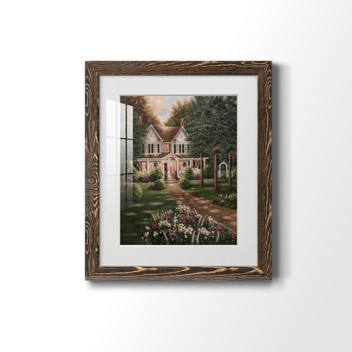 Carolina Evening I - Premium Framed Print - Distressed Barnwood Frame - Ready to Hang