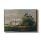 The Hay Wagon (Der Heuwagen), 1824 - Floater Framed Canvas Print