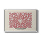 Examples of Chinese Ornament, Pl. XCV (Morris Inspired), 1867 - Floater Framed Canvas Print
