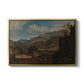 Bonneville, Savoy, 1803 - Floater Framed Canvas Print