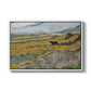 Enclosed Field with Ploughman, 1889 - Floater Framed Canvas Print