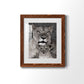 Lioness and Cub - Premium Framed Print - Distressed Barnwood Frame - Ready to Hang