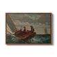 Breezing Up (A Fair Wind), 1873-1876 - Floater Framed Canvas Print