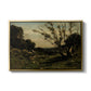 Morning in the Nievre, 1877 - Floater Framed Canvas Print