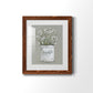 Bouquet of Grace Bucket Together - Premium Framed Print - Distressed Barnwood Frame - Ready to Hang