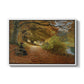A Wooded Path in Autumn, 1902 - Floater Framed Canvas Print