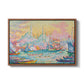 The Golden Horn, Constantinople, 1907 - Floater Framed Canvas Print