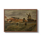 The Potato Harvest, c. 1875 - Floater Framed Canvas Print