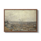 View from Montmartre, 1886 - Floater Framed Canvas Print