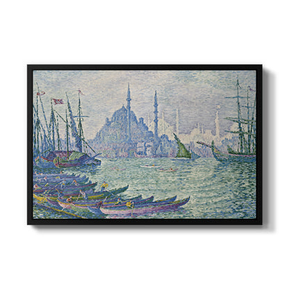 The Golden Horn, Minarets, 1907 - Floater Framed Canvas Print