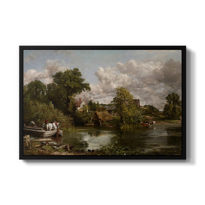 The White Horse, 1819 - Floater Framed Canvas Print