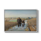 The Old Man and the Child, 1888 - Floater Framed Canvas Print